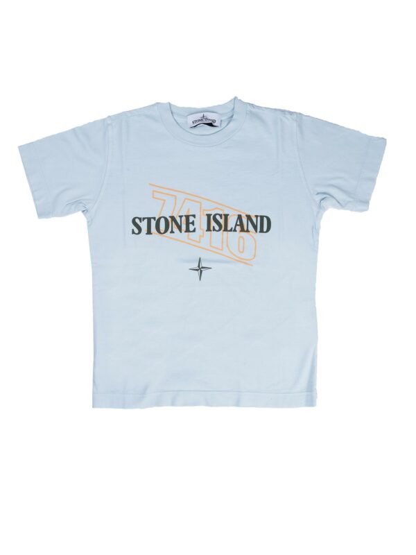 T-SHIRT MANICA CORTA AZZURRO CHIARO