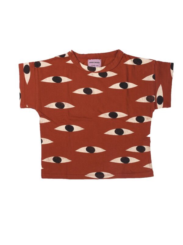 T SHRIT BRUCIATO FANTASIA OCCHI