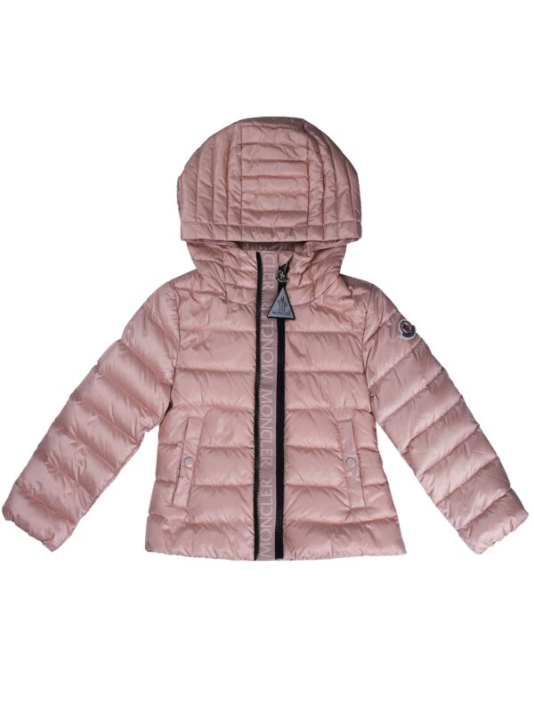 PIUMINO GLYCINE ROSA CON CAPPUCCIO
