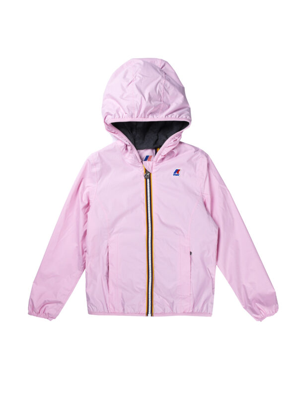 K-WAY ROSA CON INTERNO IN JERSEY