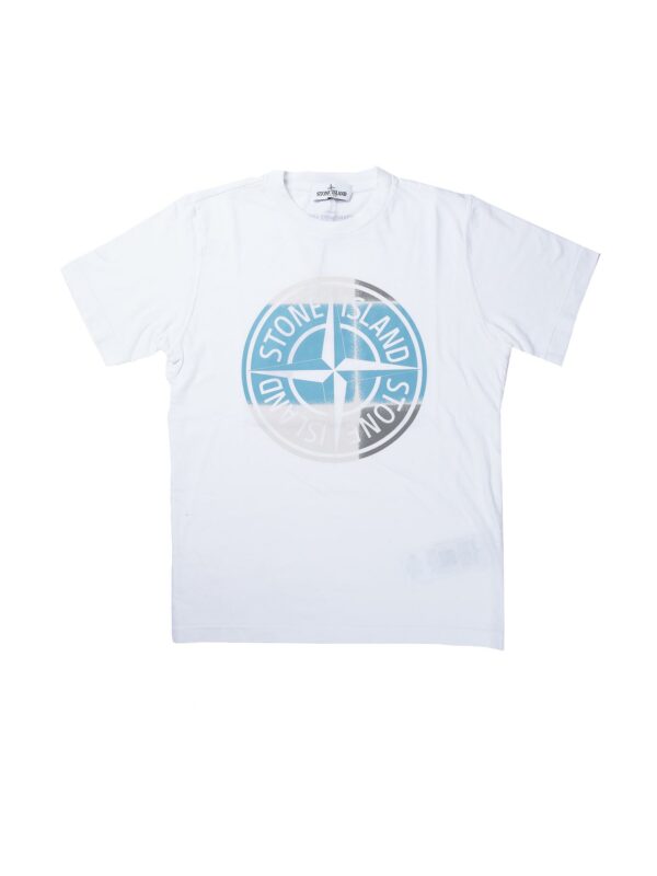 T-SHIRT CON LOGO BIANCO