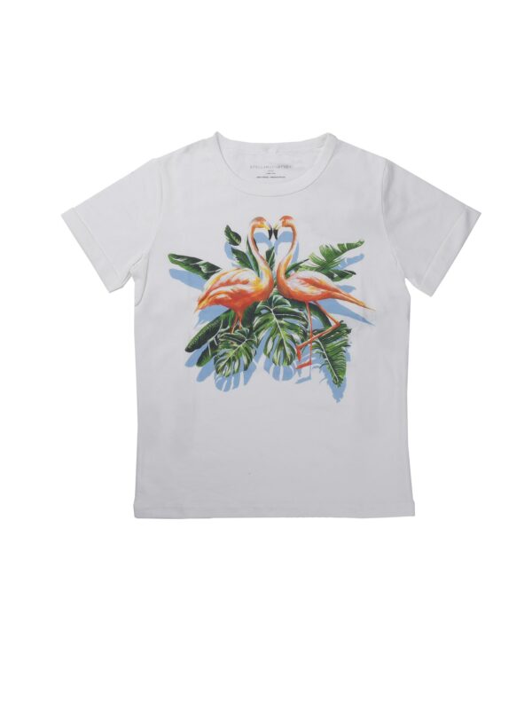 T-SHIRT PAINTY FLAMINGO PR