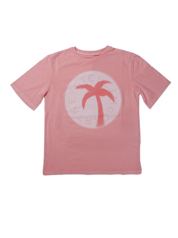 T-SHIRT LOGO DISCK CORALLO