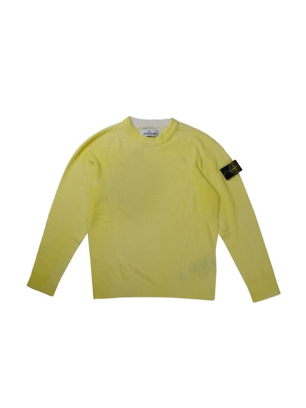 MAGLIA GIROCOLLO GIALLO