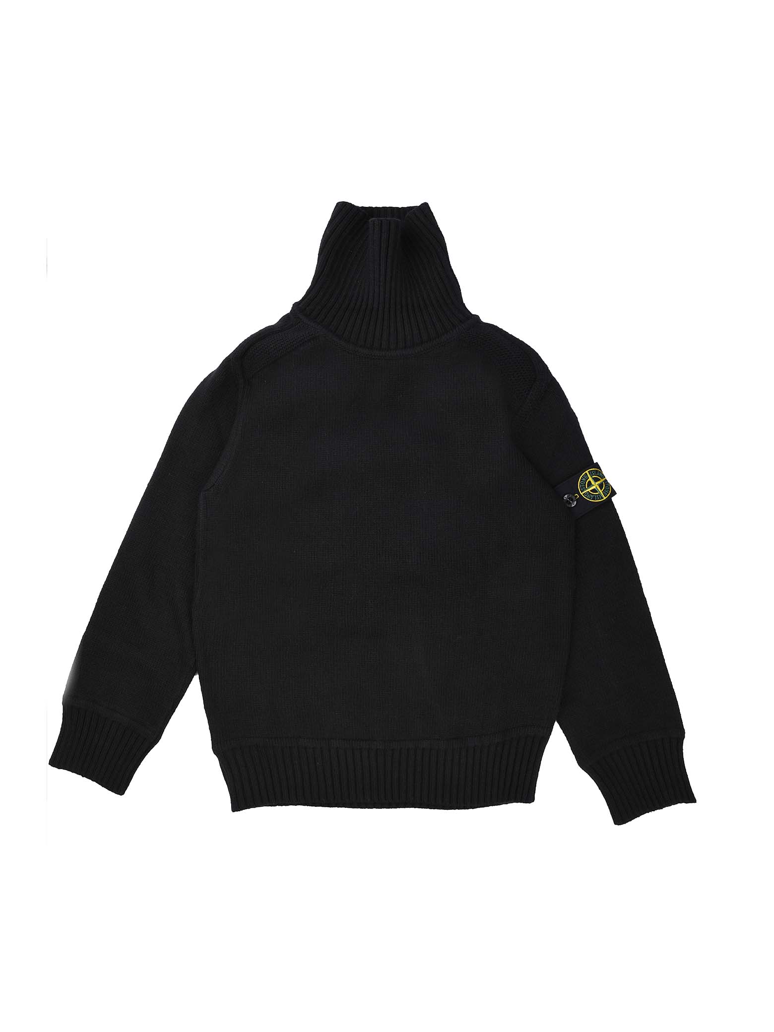 MAGLIA COLLO ALTO NERO