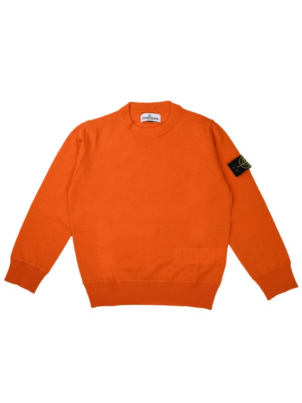 MAGLIA GIROCOLLO ARANCIONE