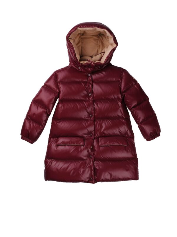 SUNA GIUBBOTTO BORDEAUX LUNGO