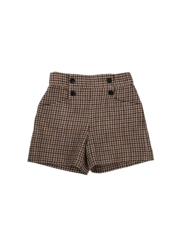 SHORT PIED DE POULE